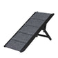 Adjustable Dog Ramp Height Stair For Bed Sofa Cat Dogs Folding Portable - Black