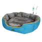 LARGE Dog Beds Electric Pet Heater Heated - Blue