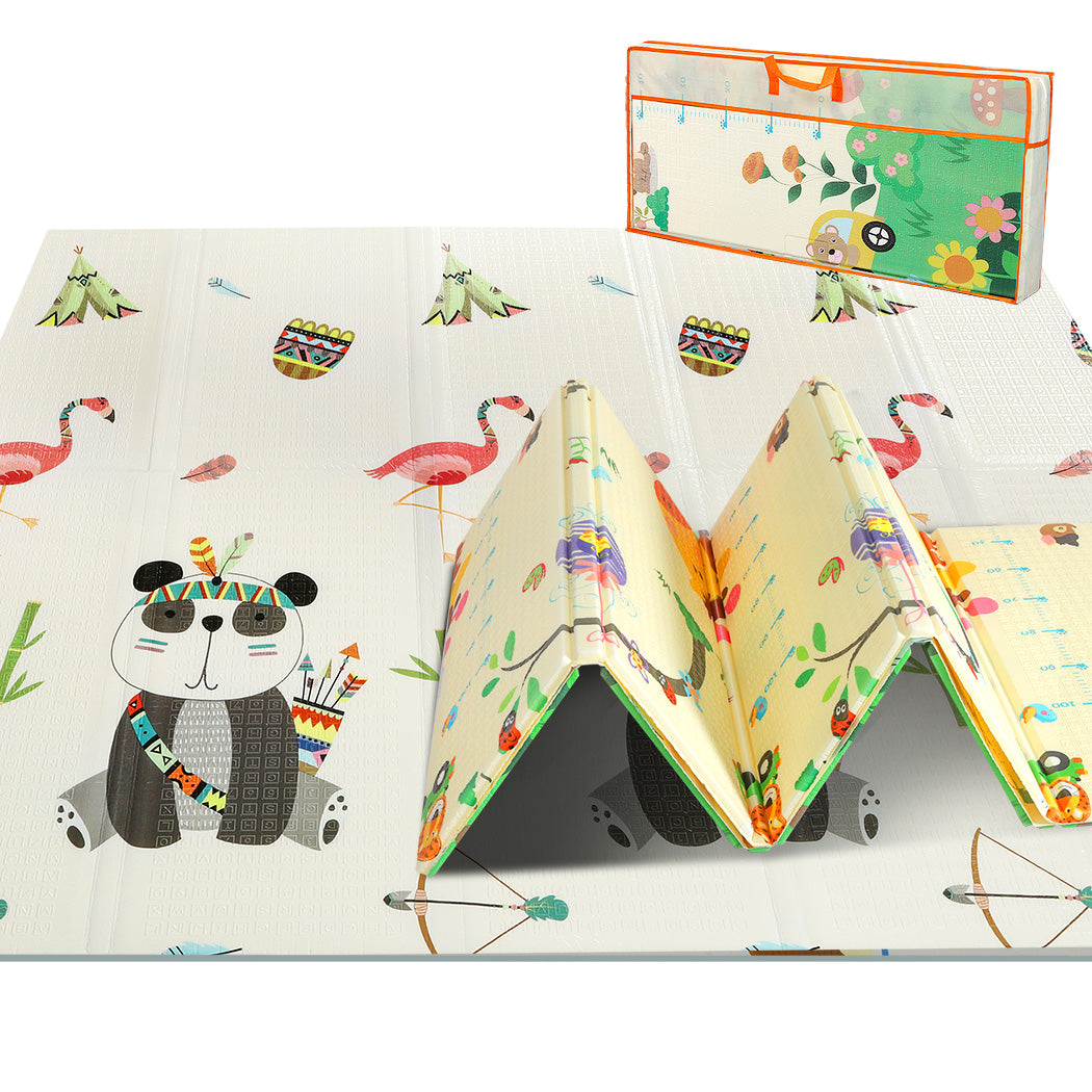 Kids Play Mat Baby Crawling Pad Ocean Floor Foldable XPE Foam Non-slip Carpet
