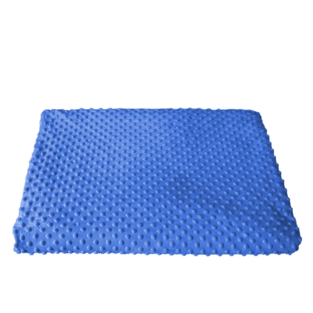 Whalen Weighted Soft Blanket Cover Single - Blue