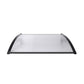 Mountview Window Door Awning Outdoor 1M x 1.2M Transparent 1x1.2M