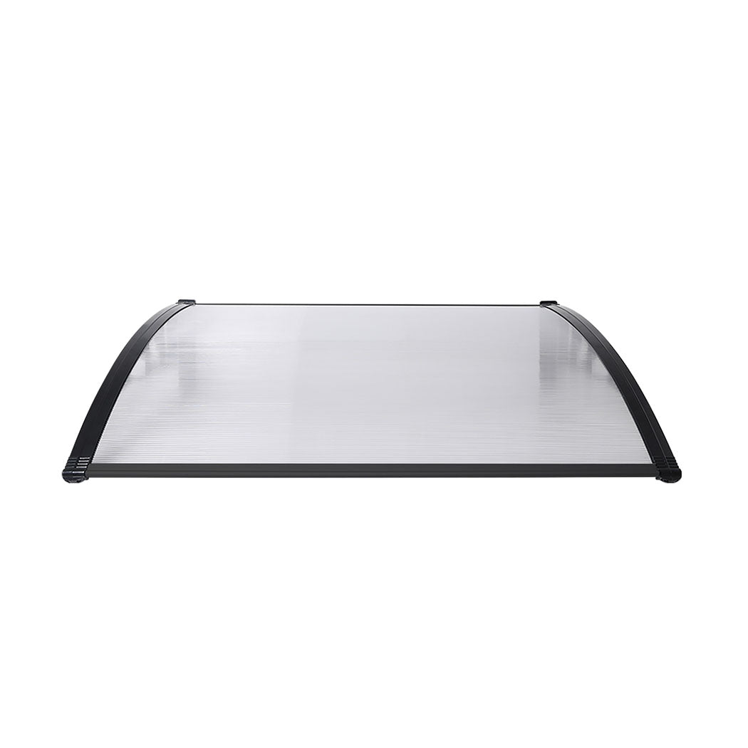 Mountview Window Door Awning Outdoor 1M x 1.2M Transparent 1x1.2M