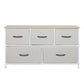 Levede Storage Cabinet Tower Chest Beige