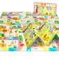 BoPeep Kids Play Mat Baby Crawling Pad Floor Foldable XPE Foam Non-slip Bear