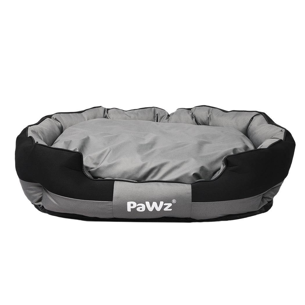 MEDIUM Dog Beds Waterproof Pet Calming - Grey