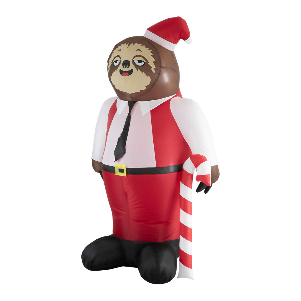 Sloth Christmas Inflatable Xmas Decorations - 1.65M