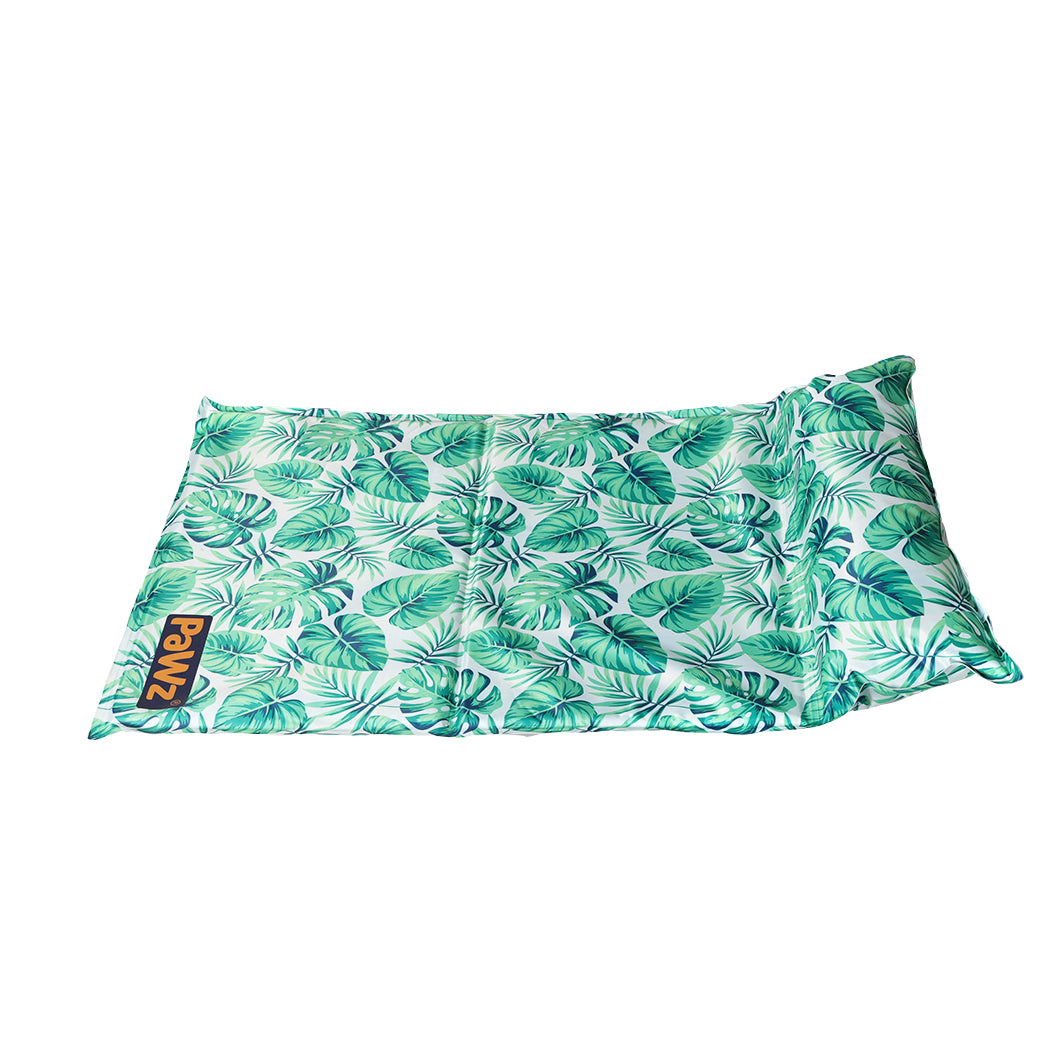 SMALL Cat Beds Pet Cooling Mat Gel Non-Toxic - Green