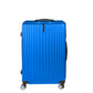 28" Luggage Suitcase Code Lock Hard Shell Travel Carry Bag Trolley - Blue
