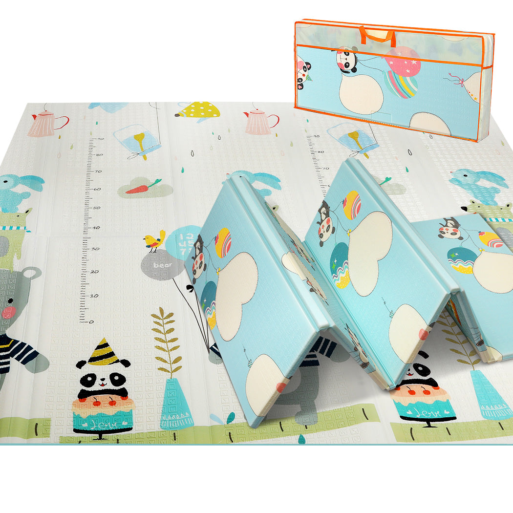 Kids Play Mat Baby Crawling Pad Floor Foldable XPE Foam Non-slip Carpet