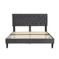Hessonite Bed & Mattress Package - Grey Queen