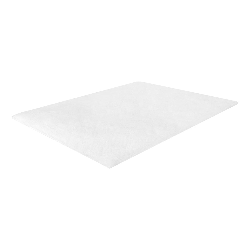 SINGLE Mattress Protector Pillowtop - White