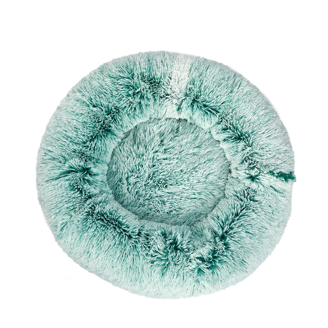 LARGE Dog Beds Pet Donut Nest Calming - Teal