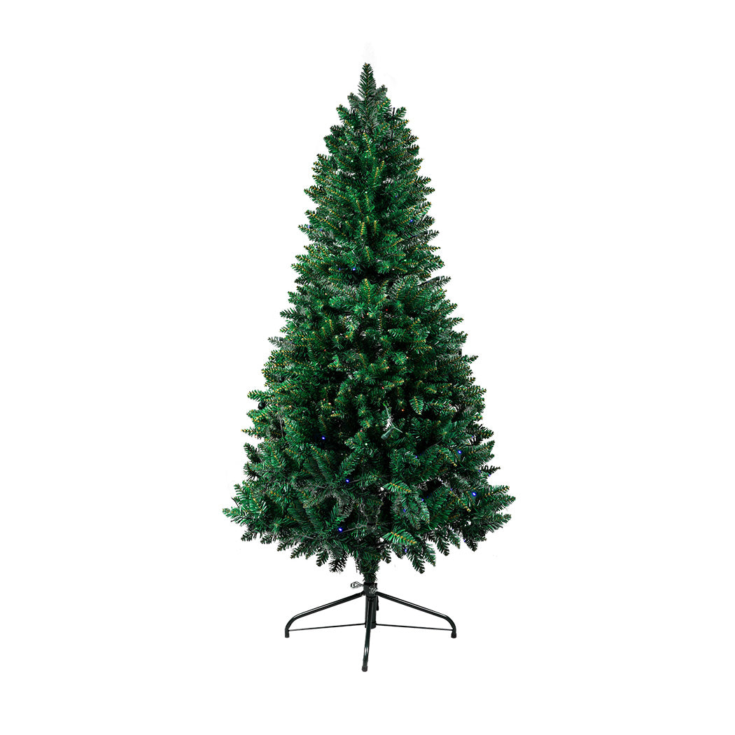 5ft 1.5m 200 LED Pre lit Slim Pencil Christmas Tree