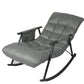 Milly Armchair Accent Chair PU Leather Wingback - Black