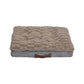 XLarge Dog Beds Calming Warm Soft Plush Comfy - Khaki