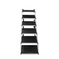 PaWz 6 Steps Dog Ramp Adjustable Height Black