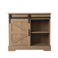 Finch Wooden Buffet Sideboard Cabinet Single Sliding Doors Kitchen Storage Cupboard - Oak