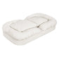 Mirabel Convertible Lounge Floor Sofa Bed - White