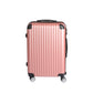 24" Luggage Suitcase Code Lock Hard Shell Travel Carry Bag Trolley