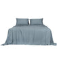 Queen Dreamz 4pcs Size 100% Bamboo Bed Sheet Set Grey
