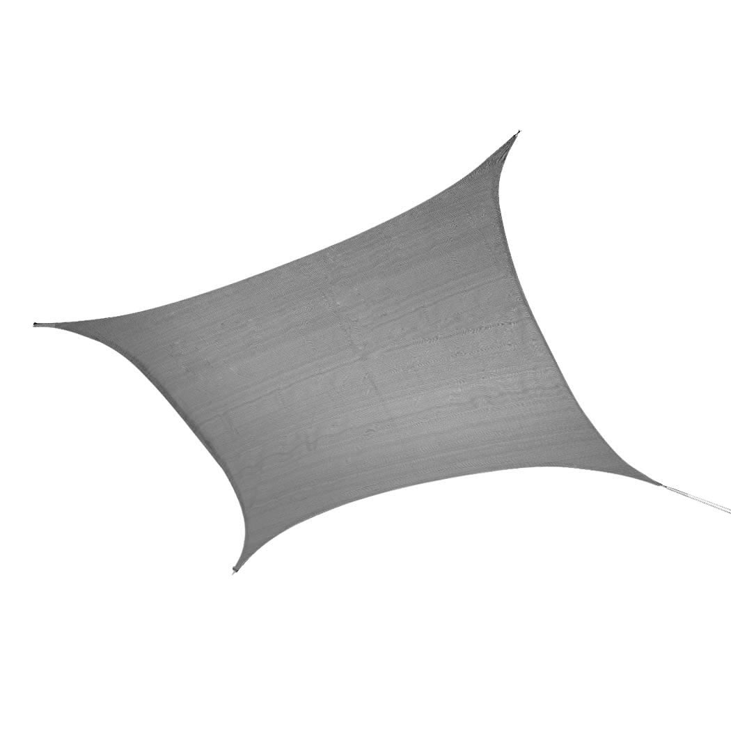 Mountview Sun Shade Sail Cloth Canopy Grey