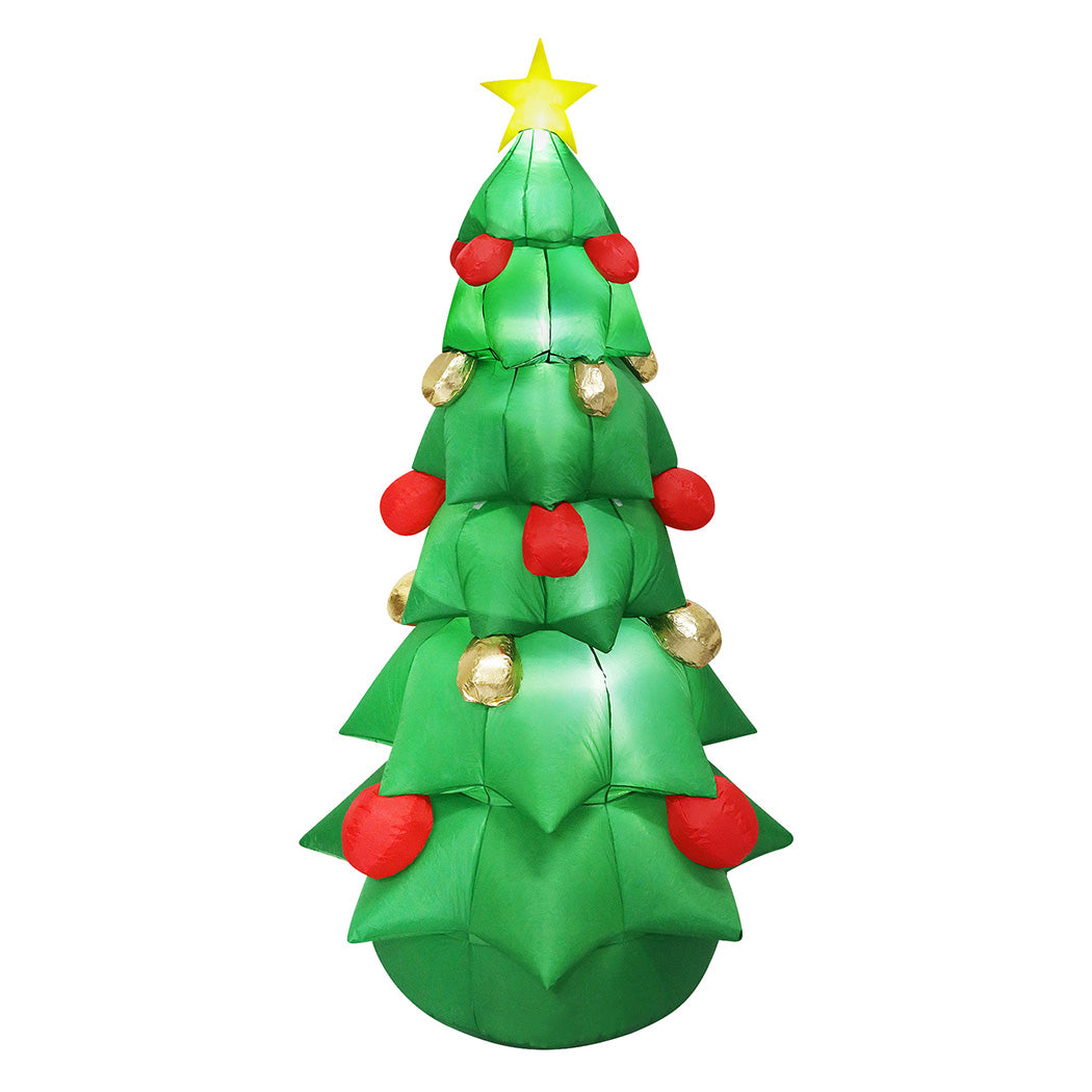 Christmas Tree Christmas Inflatable with LED Lights - 2.5M