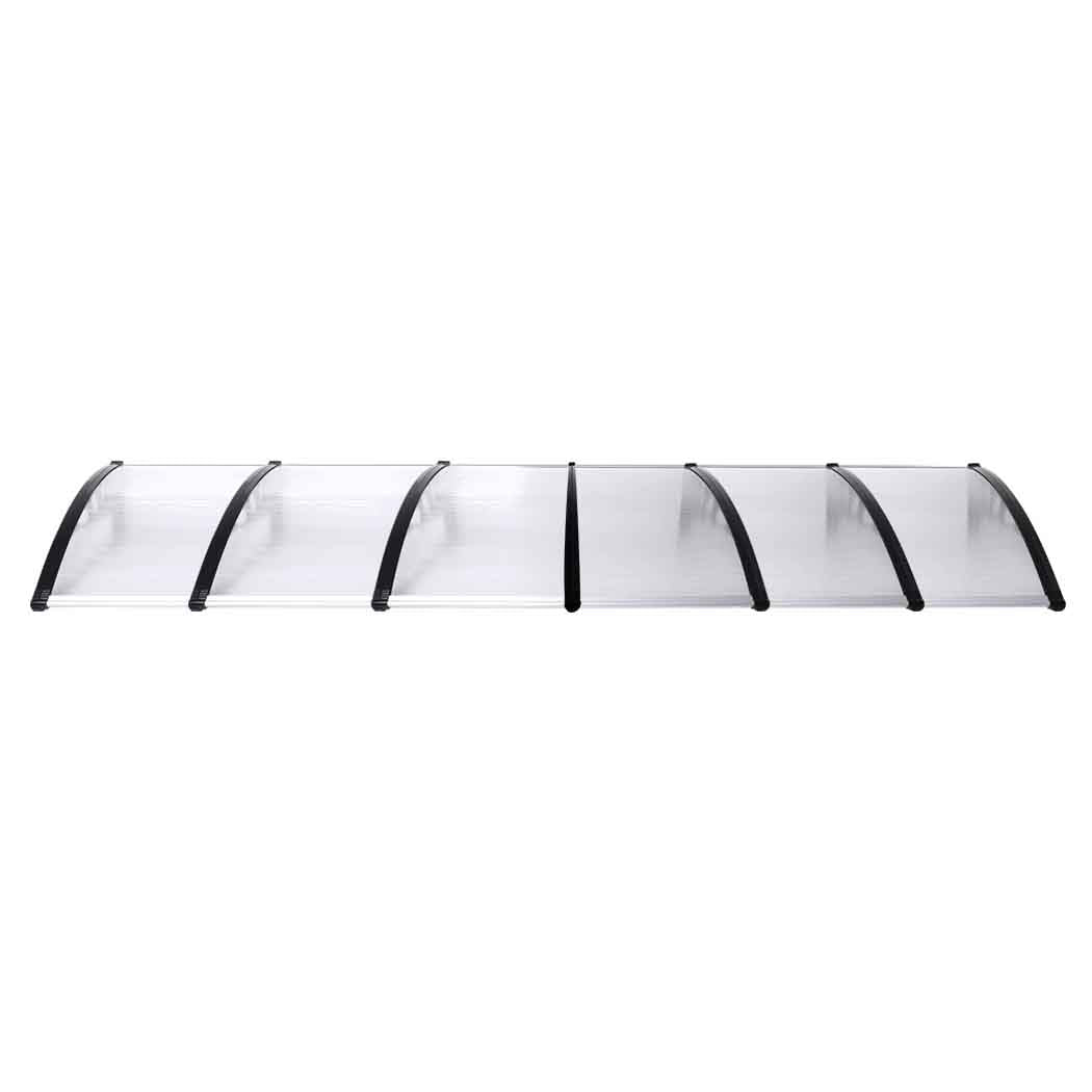 Mountview Window Door Awning Outdoor 1M x 6M Transparent 1x6M