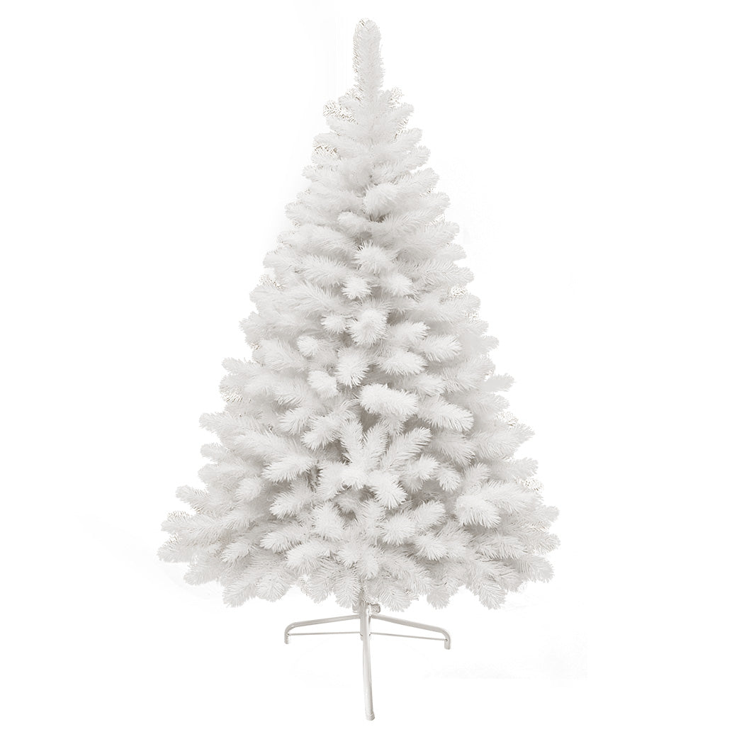 7ft 2.1m 900 Tips White Christmas Tree