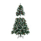 5ft 1.5m 500 Branches Snow Flocked Christmas Tree