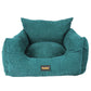 Pet Car Booster Seat Dog Protector Portable Travel Bed Removable Green M - Green Medium