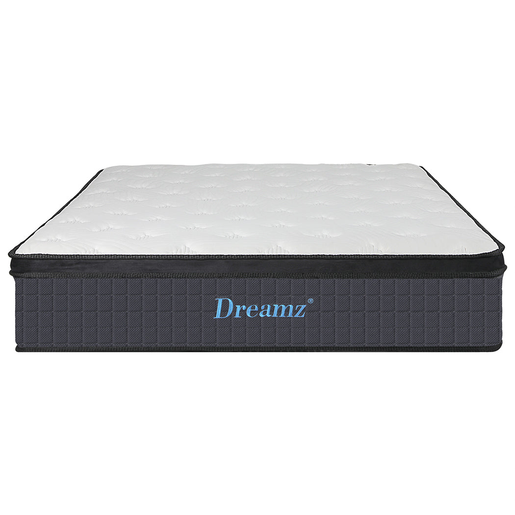 Besiana 32cm Mattress Spring Premium Bed Top Foam Medium Firm - King