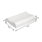 Set of 2 Natural Latex Pillow Removable B-Shape