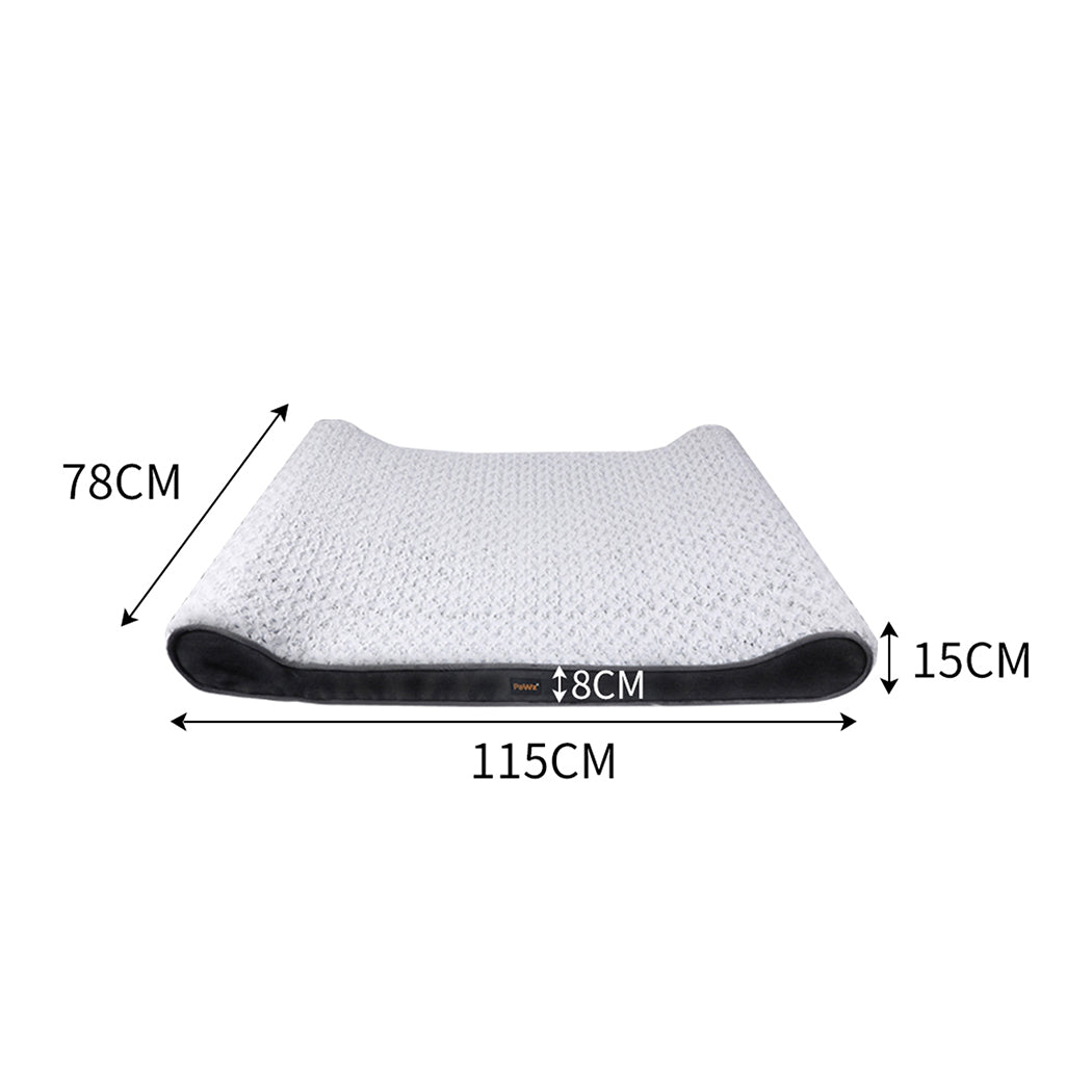LARGE Dog Beds Pet Orthopedic Warm - Grey