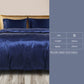 QUEEN 3-Piece Quilt Cover Set Bedspread Pillowcases - Blue