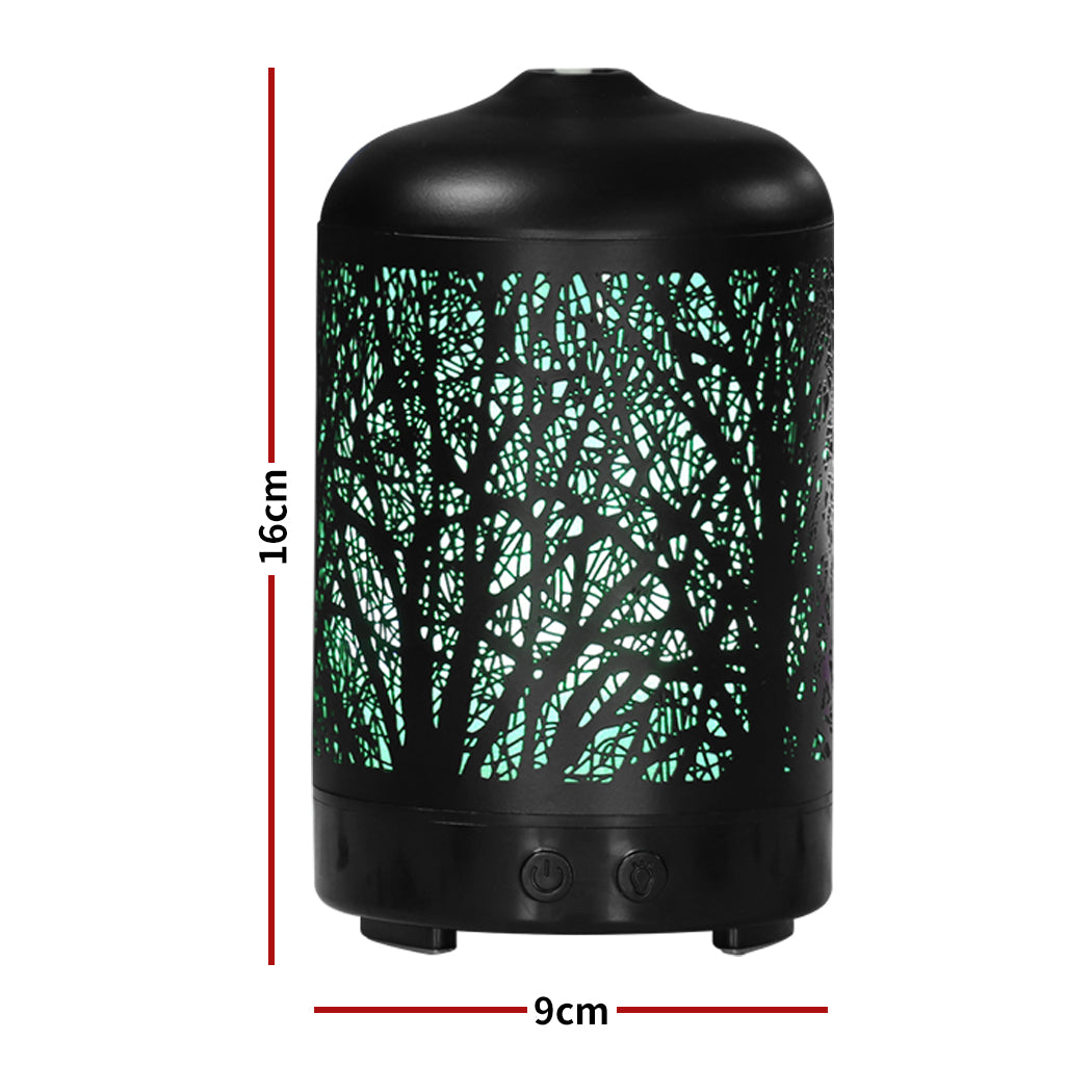 Aroma Diffuser Aromatherapy Ultrasonic Humidifier Essential Oil Purifier Tree