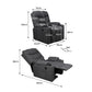 Medea Recliner Chair Electric Lift Chair Armchair Lounge Fabric USB Charge - Grey