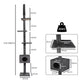 Cat Scratching Post Tree Condo Furniture Scratch Adjustable Height 248-288 - Grey