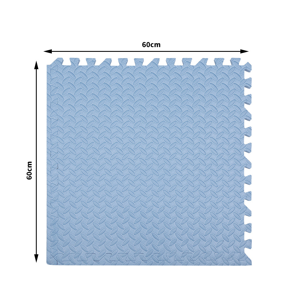 Kids Play Mat Floor Baby Crawling Mats Foldable Waterproof Carpet Blue