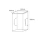Garden Hydroponics Grow Room Tent Reflective Aluminum Oxford Cloth 100x100cm