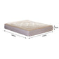 Queen DreamZ Mattress Topper 100% Wool Underlay