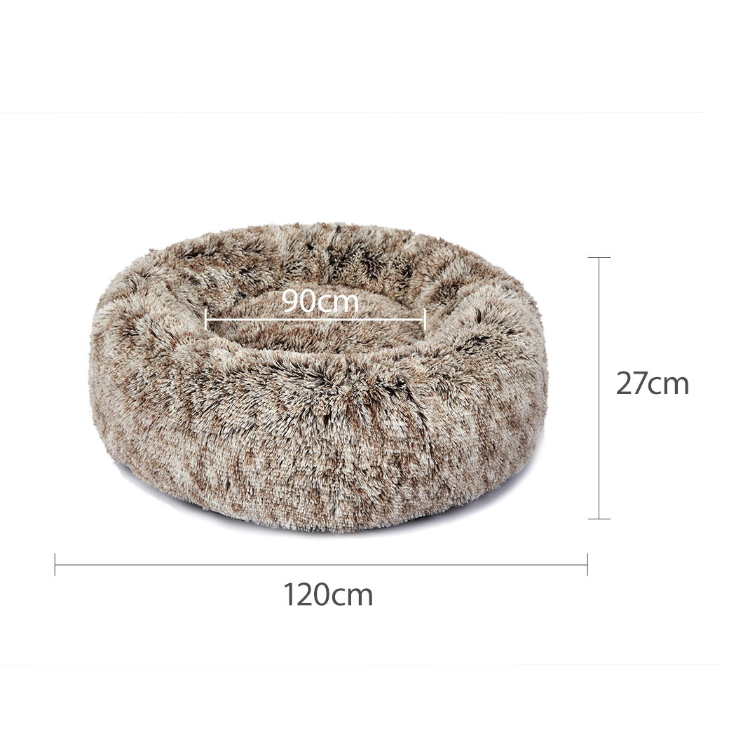 XXLarge Dog Beds Pet Soft Warm Kennel - Brown