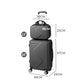 Set of 2 20"Travel Luggage Set - Dark Grey