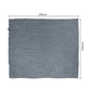 Whelan Throw Soft Blanket 240x210cm Cooling Summer - Grey