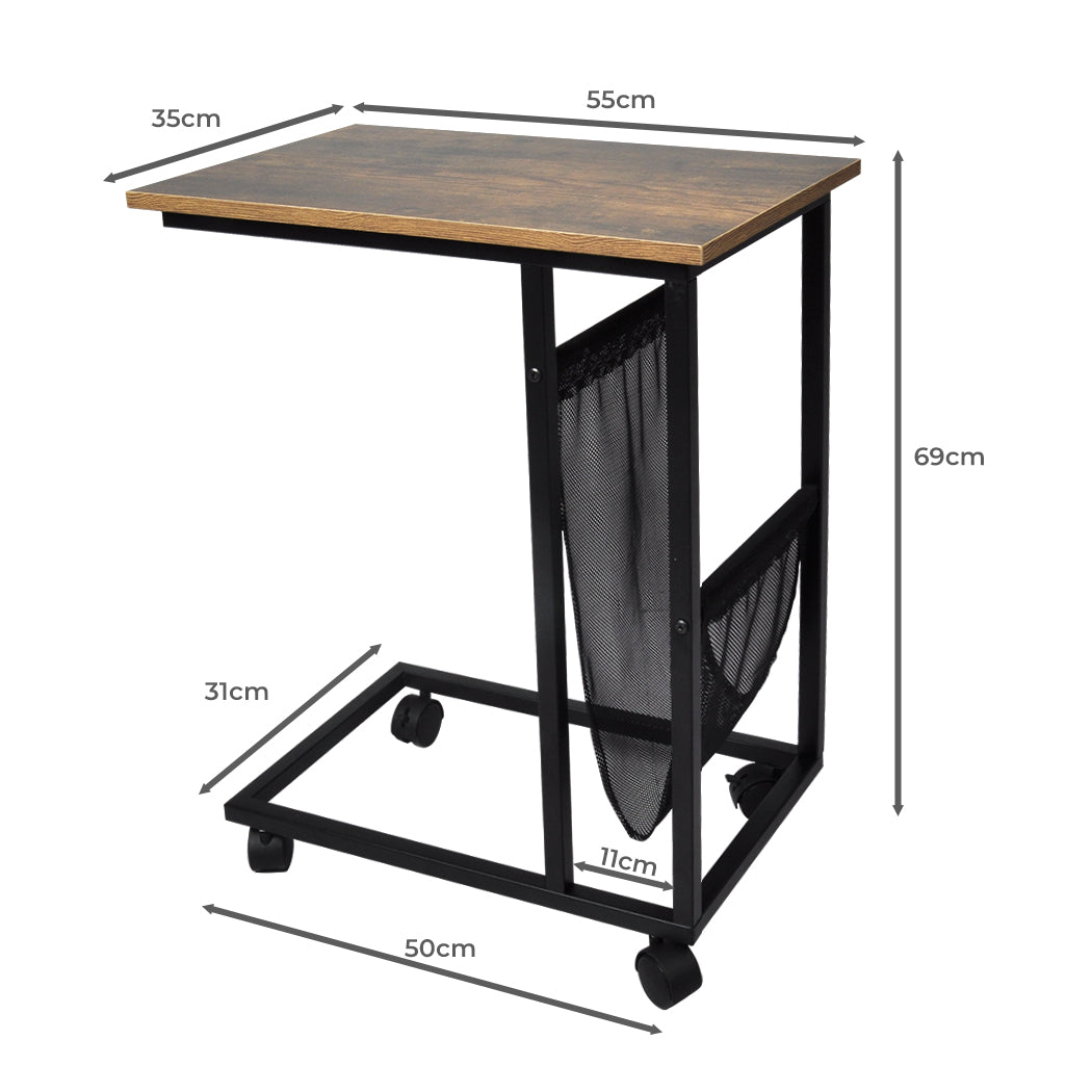 Ivida Side Table Mobile Coffee Tables