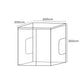 Garden Hydroponics Grow Room Tent Reflective Aluminum Oxford Cloth 200x200cm