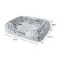 LARGE Dog Beds Pet Orthopedic Sofa - Grey
