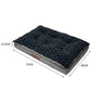 SMALL Dog Beds Calming Warm Soft Plush Comfy - Grey
