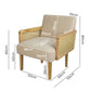 Rattan Lounge Armchair - Natural