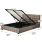 Sardon Bed & Mattress Package with 32cm  - Beige King