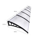 Mountview Window Door Awning Outdoor 1M x 6M Transparent 1x6M